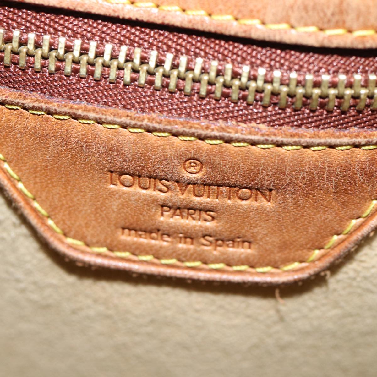 LOUIS VUITTON Monogram Looping GM Shoulder Bag M51145 LV Auth th4875