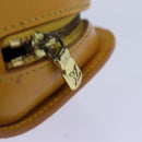 LOUIS VUITTON Epi Dauphine PM Pouch Yellow M48449 LV Auth th4880-8