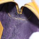 LOUIS VUITTON Epi Dauphine PM Pouch Yellow M48449 LV Auth th4880-17