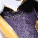 LOUIS VUITTON Epi Dauphine PM Pouch Yellow M48449 LV Auth th4880-18