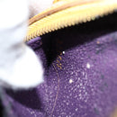 LOUIS VUITTON Epi Dauphine PM Pouch Yellow M48449 LV Auth th4880-12