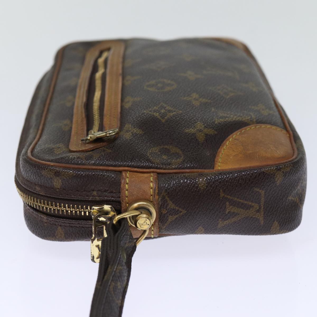 LOUIS VUITTON Monogram Marly Dragonne GM Clutch Bag M51825 LV Auth th4884