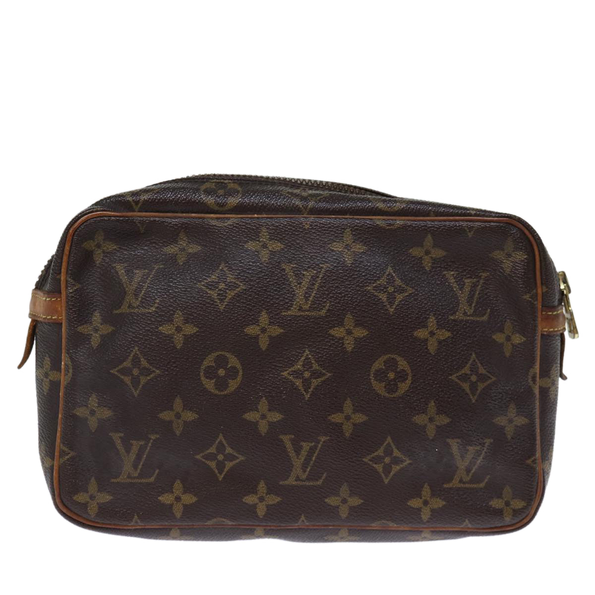 LOUIS VUITTON Monogram Compiegne 23 Clutch Bag M51847 LV Auth th4888 - 0