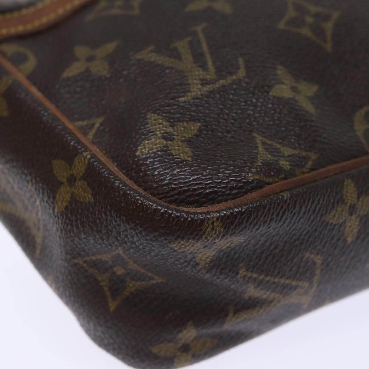 LOUIS VUITTON Monogram Compiegne 23 Clutch Bag M51847 LV Auth th4888