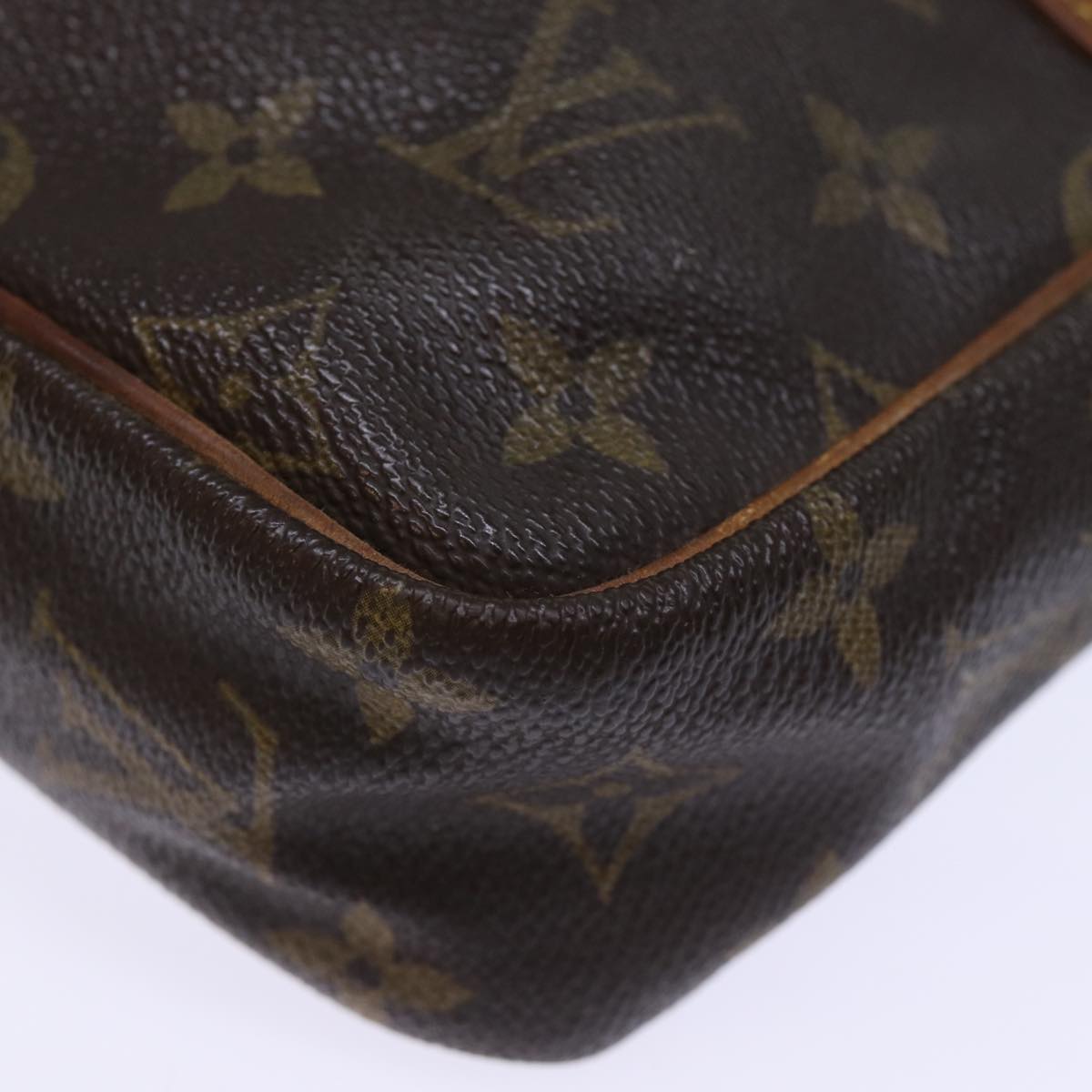 LOUIS VUITTON Monogram Compiegne 23 Clutch Bag M51847 LV Auth th4888