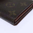 LOUIS VUITTON Monogram Porte Monnaie Billets Tresor Wallet M61730 LV Auth th4891-16
