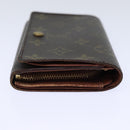 LOUIS VUITTON Monogram Porte Monnaie Billets Tresor Wallet M61730 LV Auth th4891-4