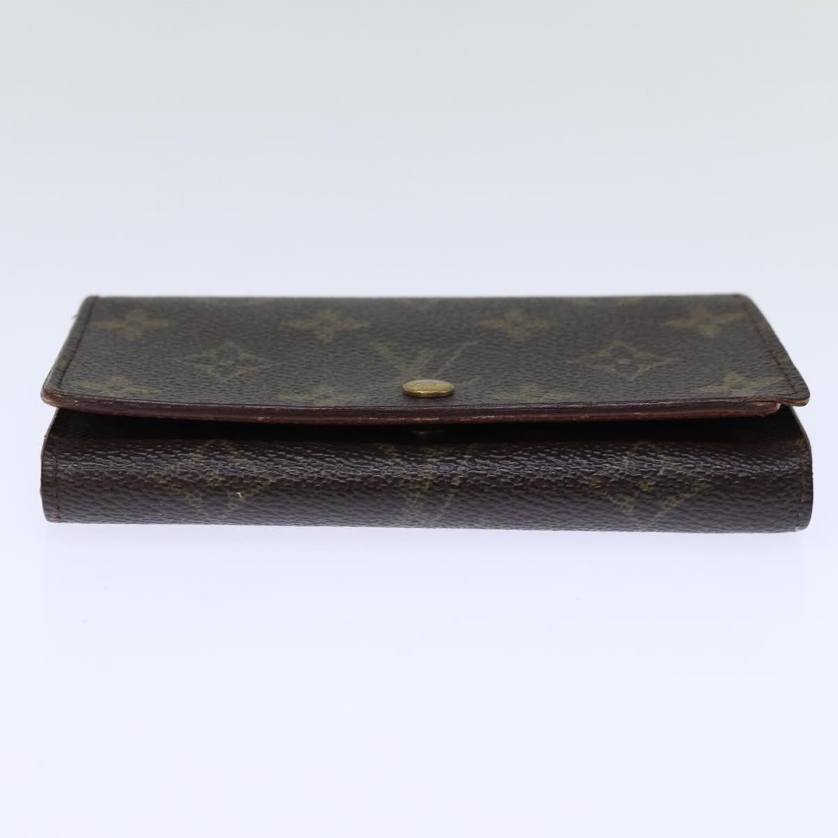 LOUIS VUITTON Monogram Porte Monnaie Billets Tresor Wallet M61730 LV Auth th4891