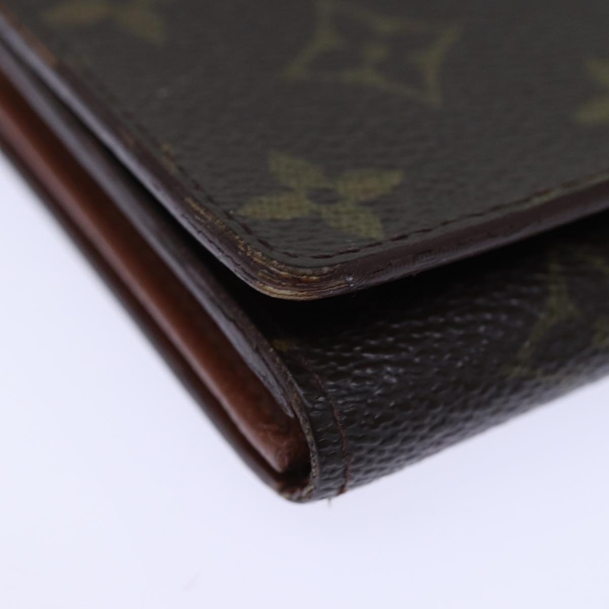 LOUIS VUITTON Monogram Porte Monnaie Billets Tresor Wallet M61730 LV Auth th4891