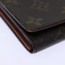 LOUIS VUITTON Monogram Porte Monnaie Billets Tresor Wallet M61730 LV Auth th4891-7