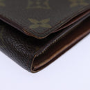 LOUIS VUITTON Monogram Porte Monnaie Billets Tresor Wallet M61730 LV Auth th4891-14