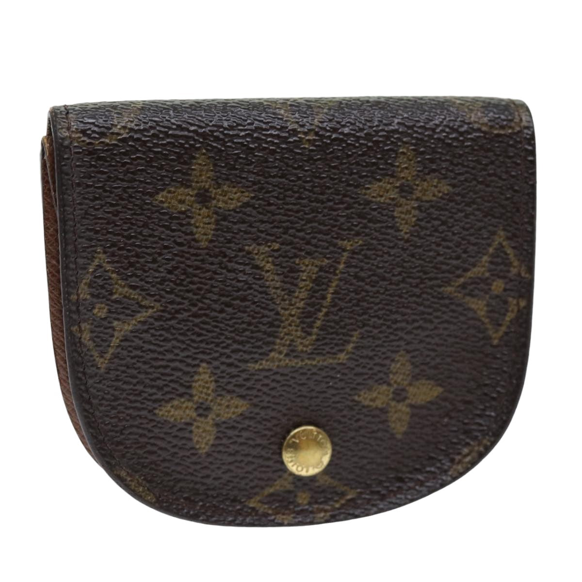 LOUIS VUITTON Monogram Porte Monnaie Guze Coin Purse M61970 LV Auth th4895