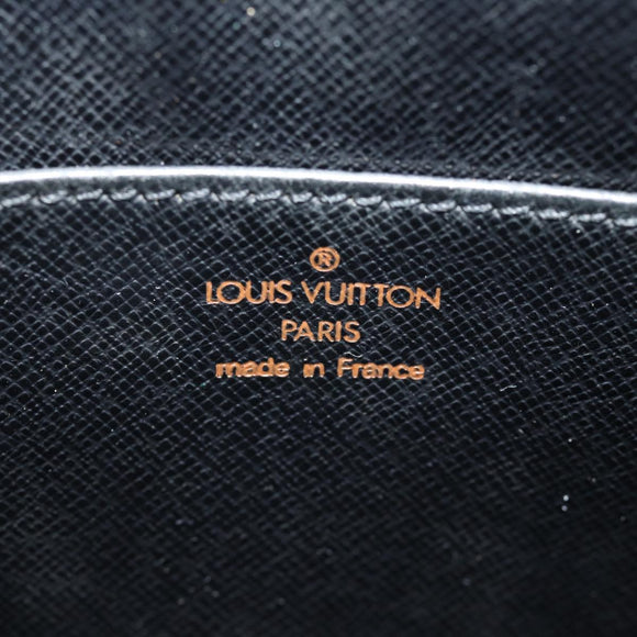 LOUIS VUITTON Epi Pochette Homme Clutch Bag Black Noir M52522 LV Auth th4900