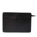 LOUIS VUITTON Epi Pochette Homme Clutch Bag Black Noir M52522 LV Auth th4900-13