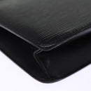 LOUIS VUITTON Epi Pochette Homme Clutch Bag Black Noir M52522 LV Auth th4900-7