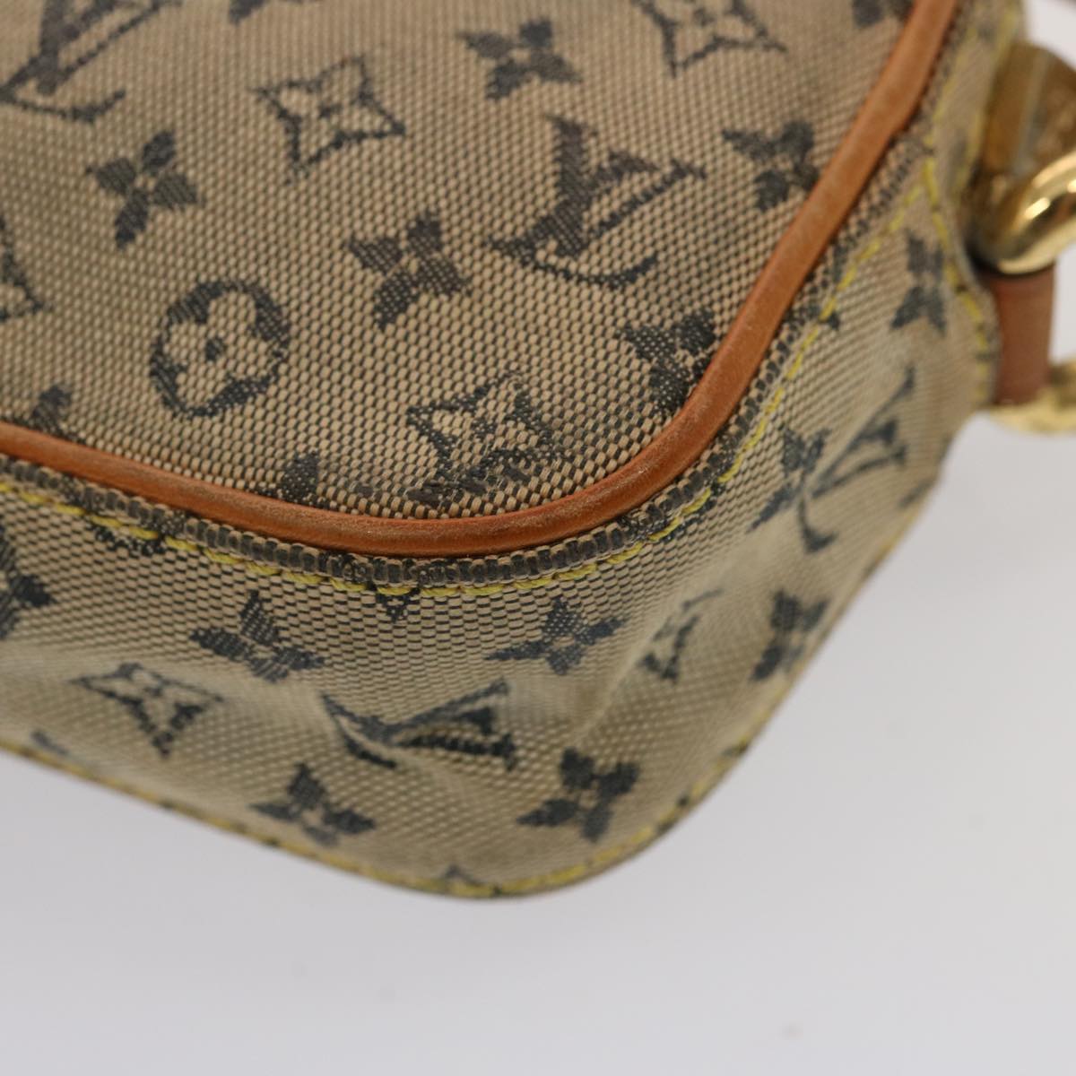 LOUIS VUITTON Monogram Mini Juliet MM Shoulder Bag Blue M92004 LV Auth th4905