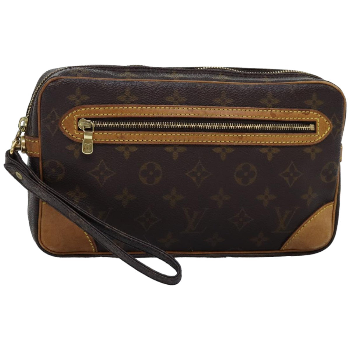 LOUIS VUITTON Monogram Marly Dragonne GM Clutch Bag M51825 LV Auth th4906