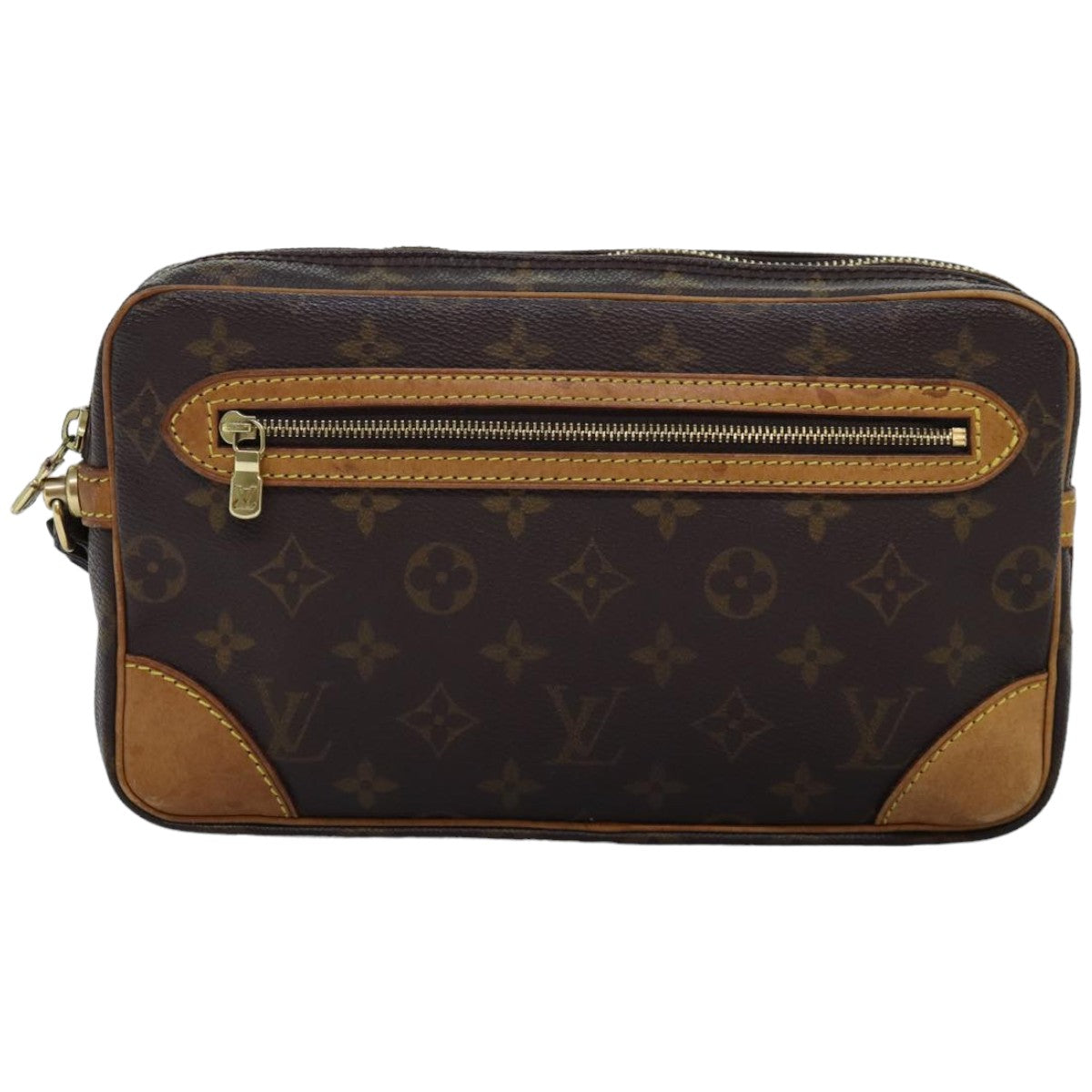 LOUIS VUITTON Monogram Marly Dragonne GM Clutch Bag M51825 LV Auth th4906