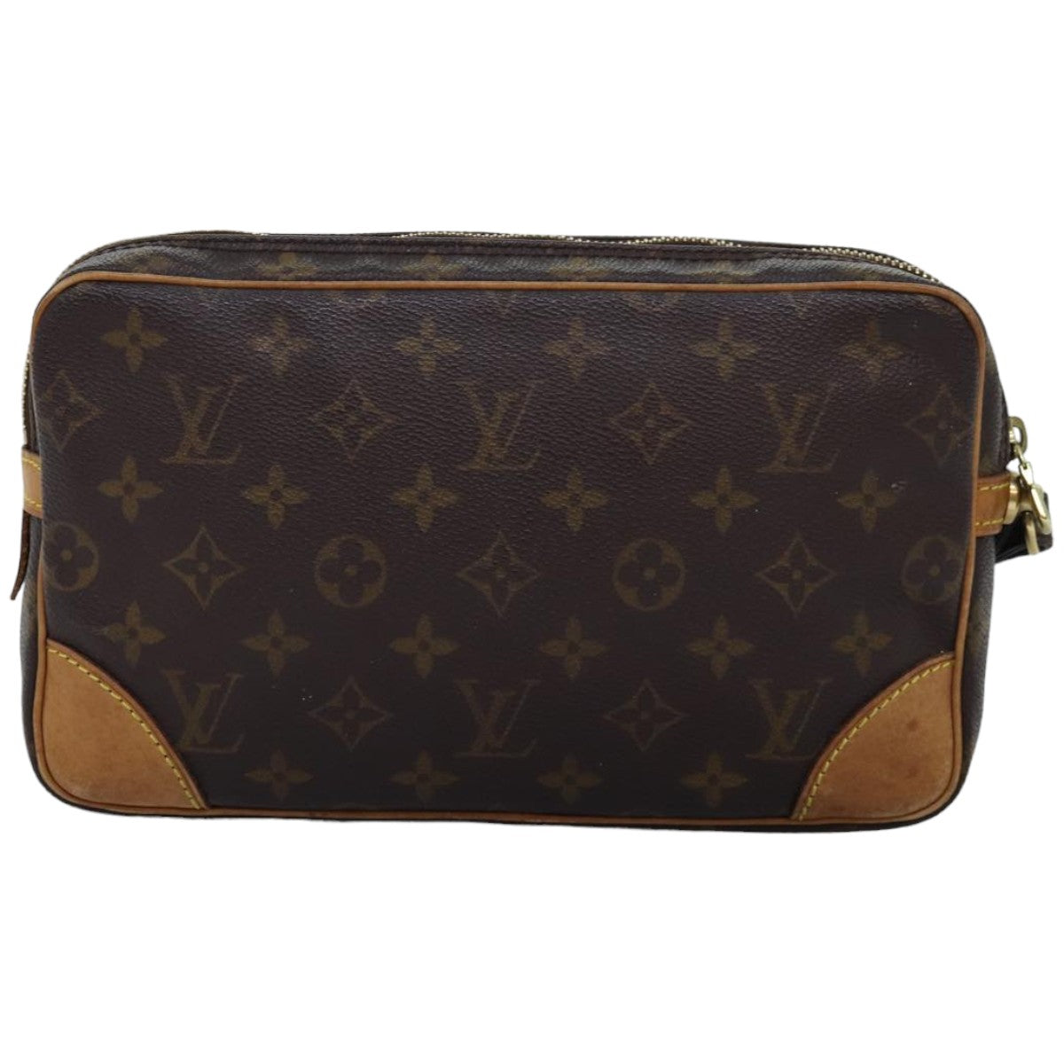 LOUIS VUITTON Monogram Marly Dragonne GM Clutch Bag M51825 LV Auth th4906 - 0