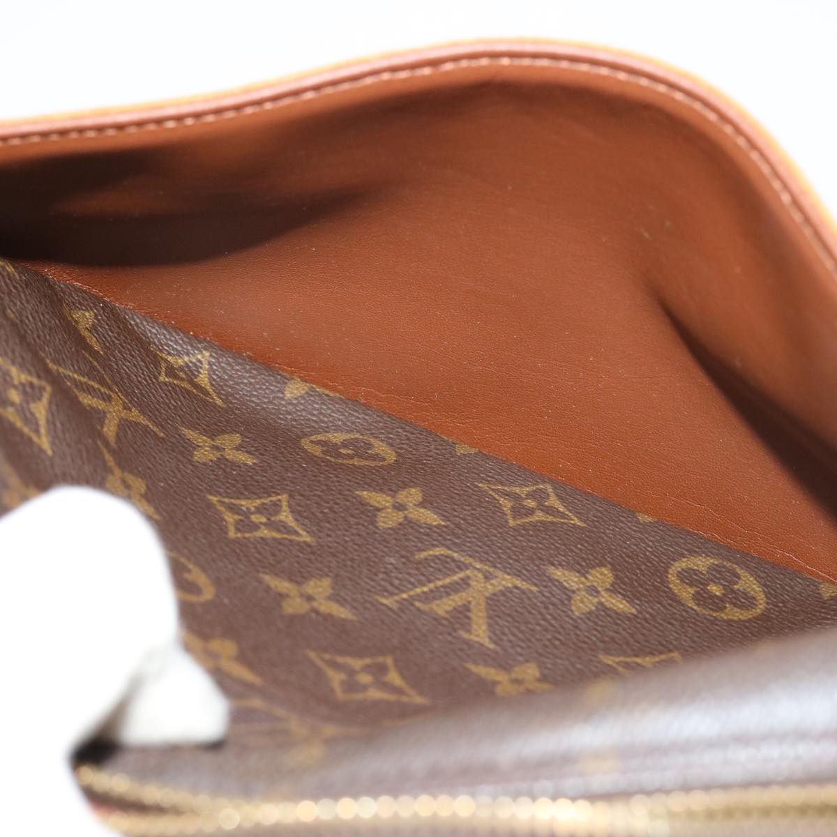 LOUIS VUITTON Monogram Jeune Fille GM Shoulder Bag M51225 LV Auth th4907