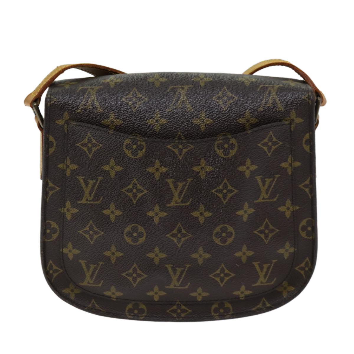 LOUIS VUITTON Monogram Saint Cloud GM Shoulder Bag M51242 Auth th4908