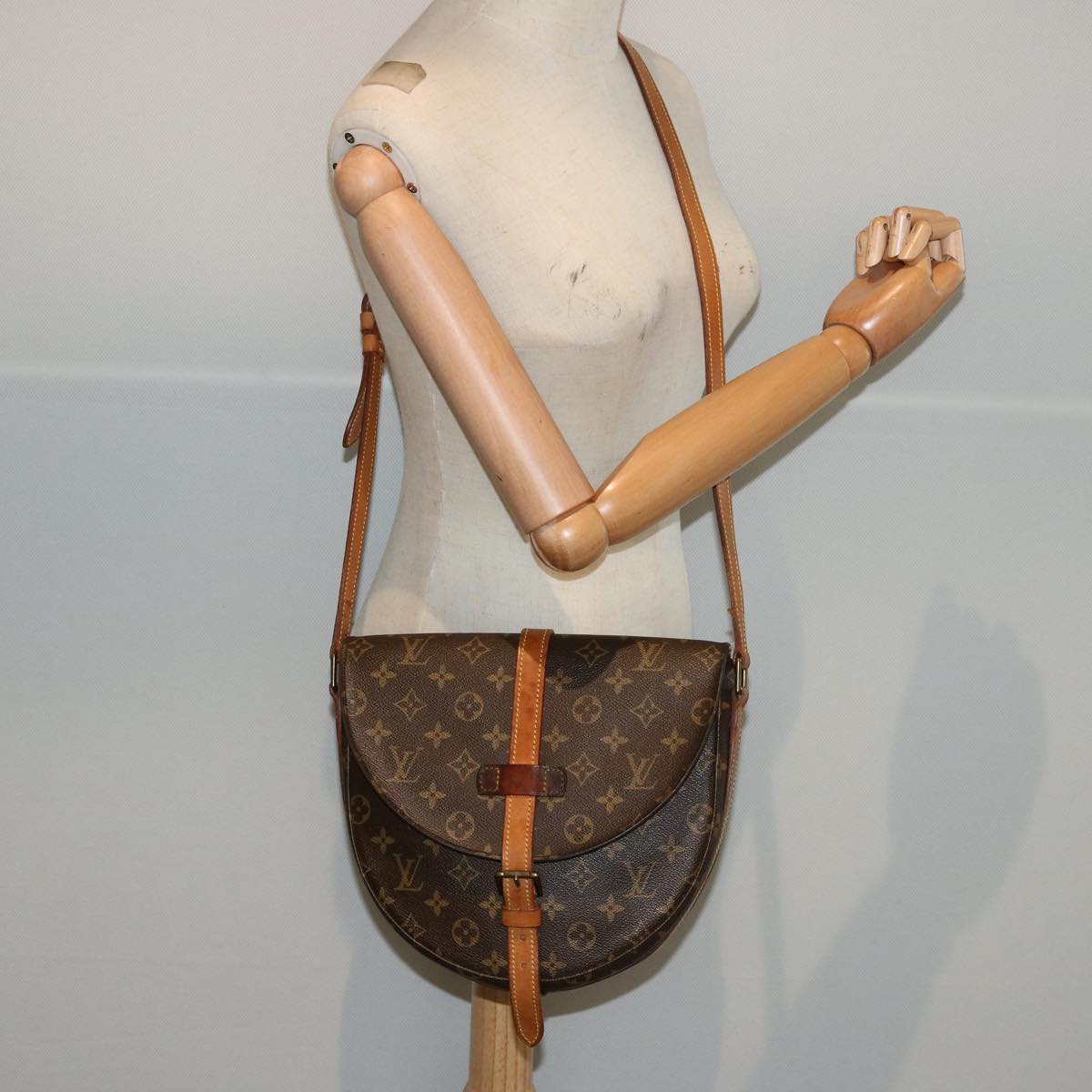 LOUIS VUITTON Monogram Chantilly GM Shoulder Bag M51232 LV Auth th4910