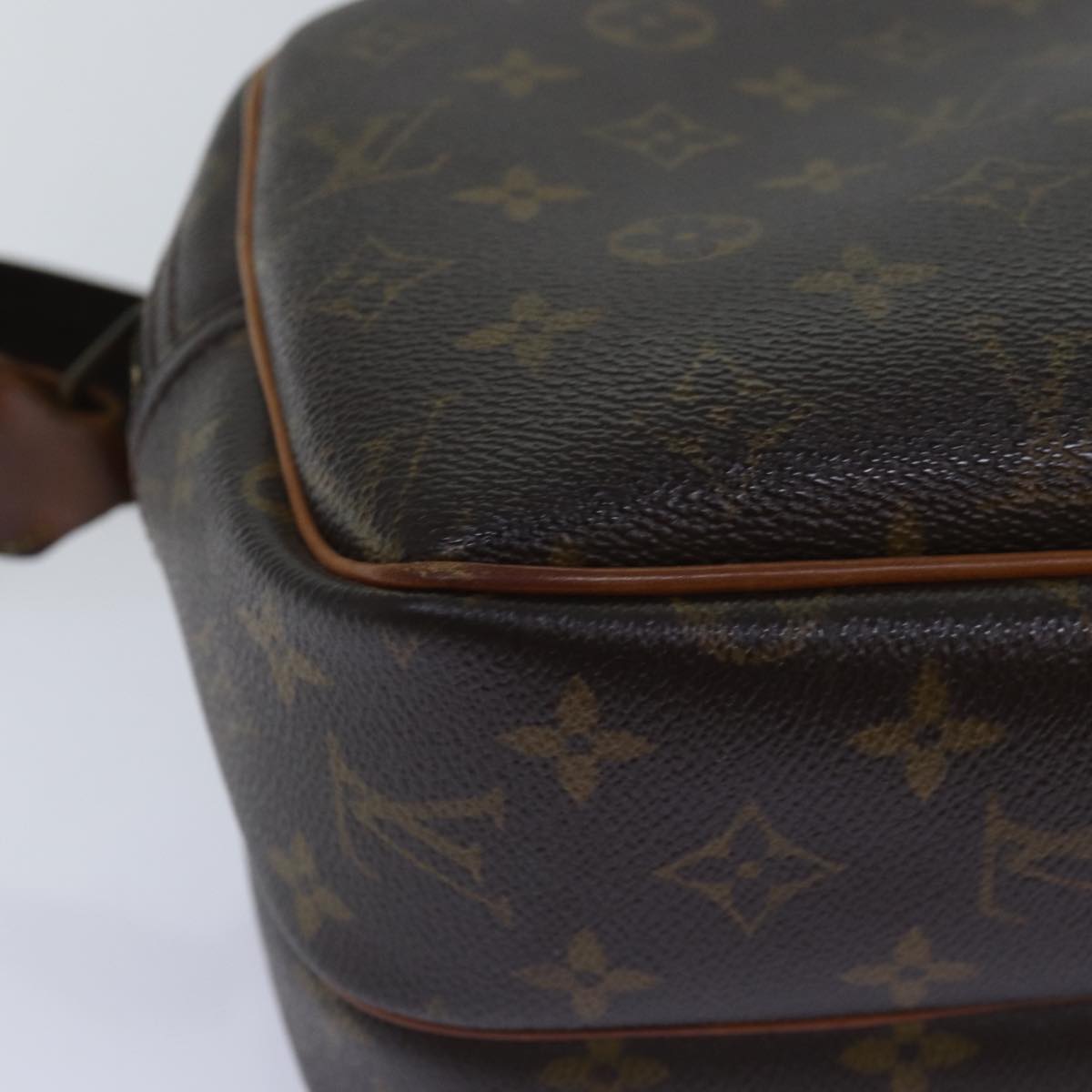 LOUIS VUITTON Monogram Reporter PM Shoulder Bag M45254 LV Auth th4919