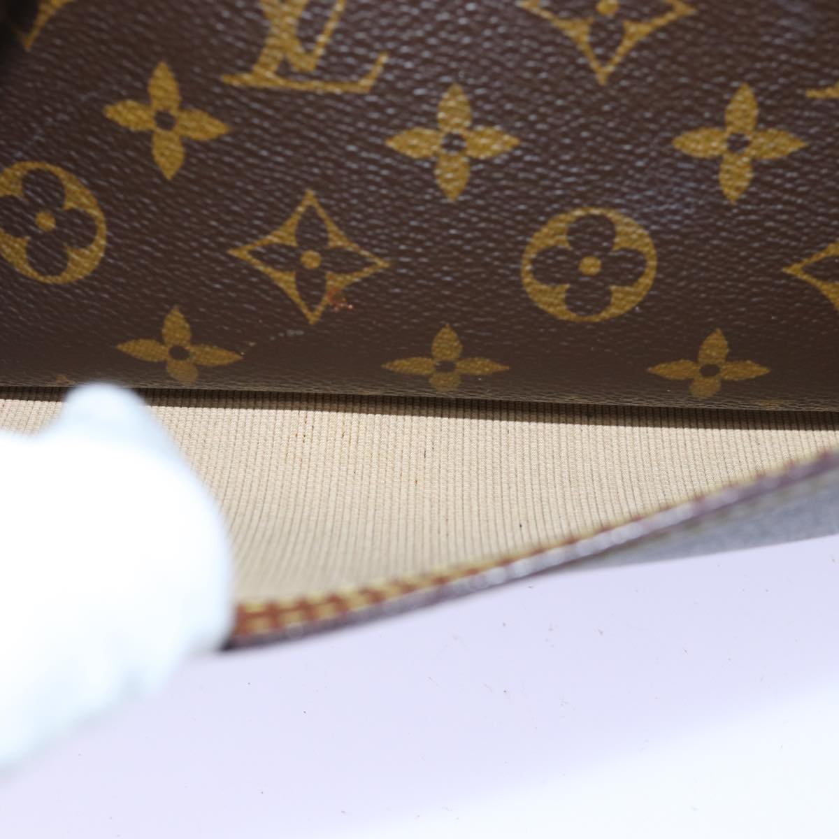 LOUIS VUITTON Monogram Reporter PM Shoulder Bag M45254 LV Auth th4919