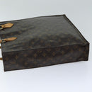LOUIS VUITTON Monogram Sac Plat Hand Bag M51140 LV Auth th4922-4
