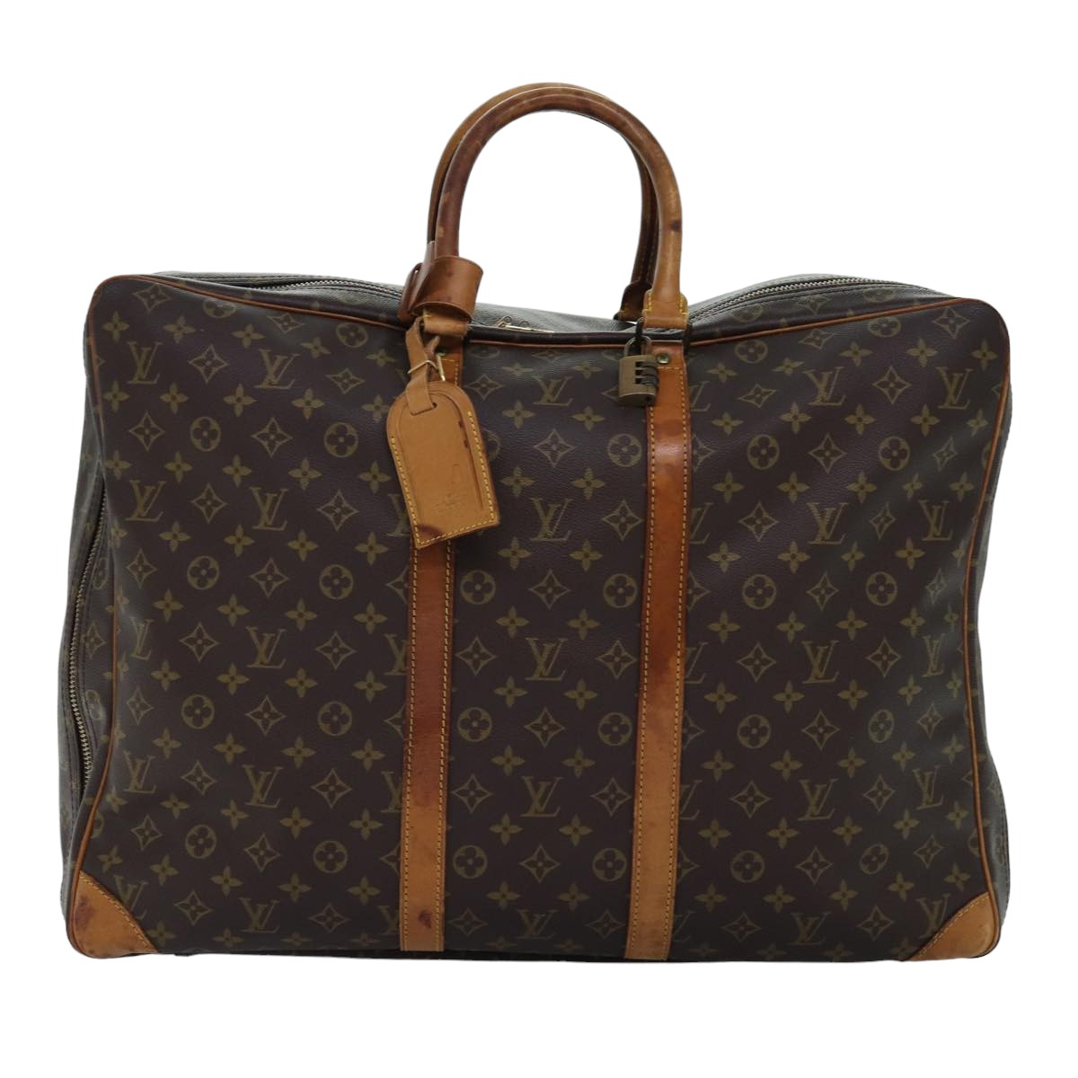 LOUIS VUITTON Monogram Sirius 55 Boston Bag M41404 LV Auth th4926