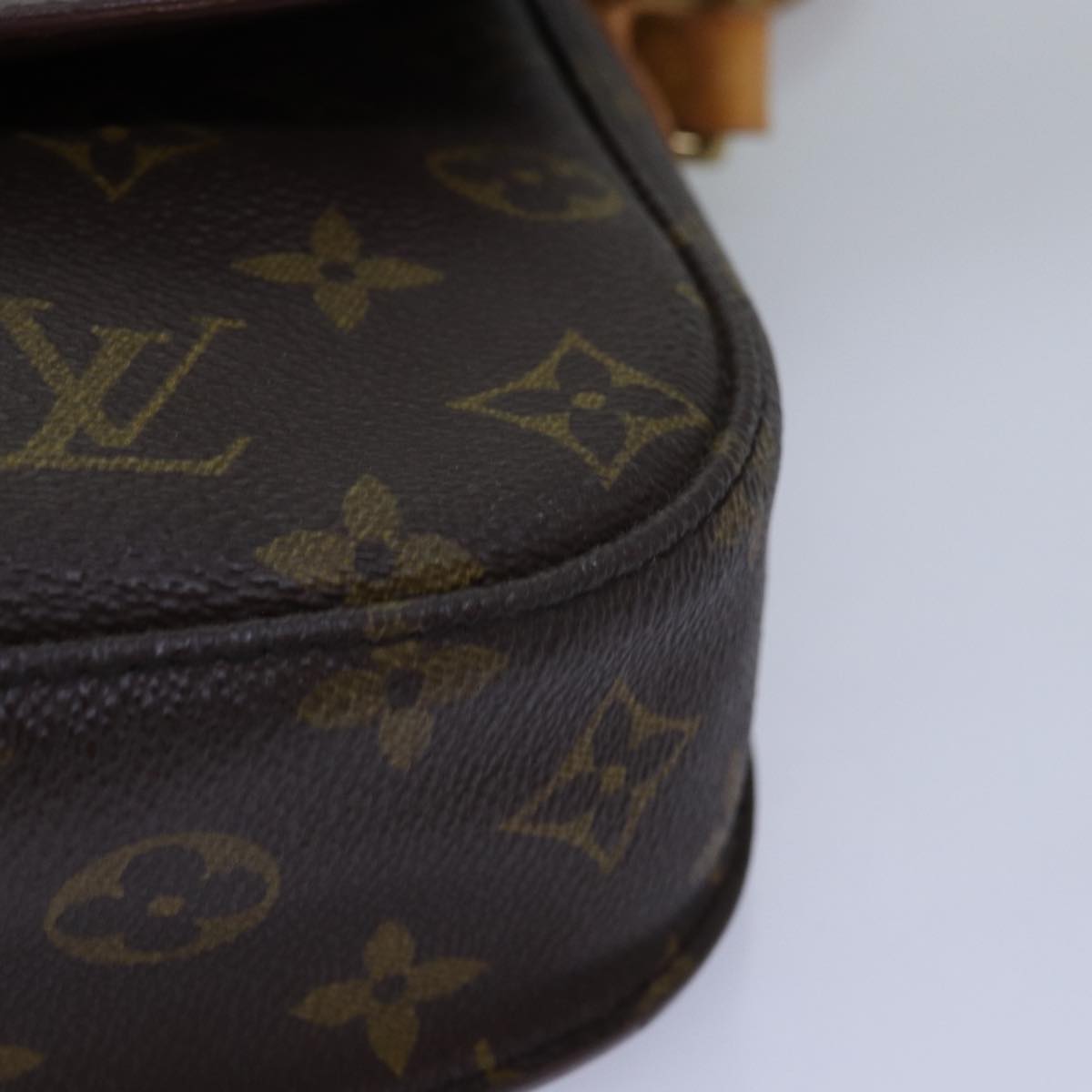 LOUIS VUITTON Monogram Saint Cloud MM Shoulder Bag M51243 LV Auth th4953