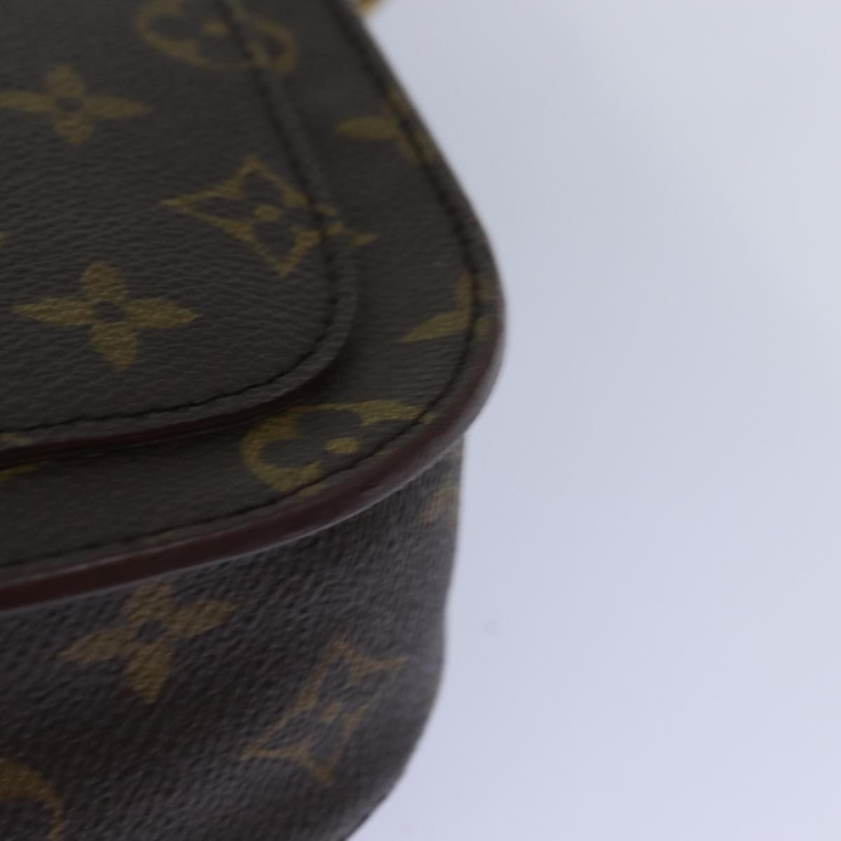 LOUIS VUITTON Monogram Saint Cloud MM Shoulder Bag M51243 LV Auth th4953