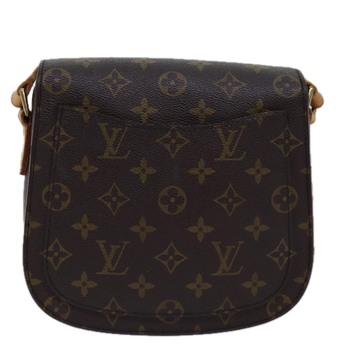 LOUIS VUITTON Monogram Saint Cloud MM Shoulder Bag M51243 LV Auth th4953