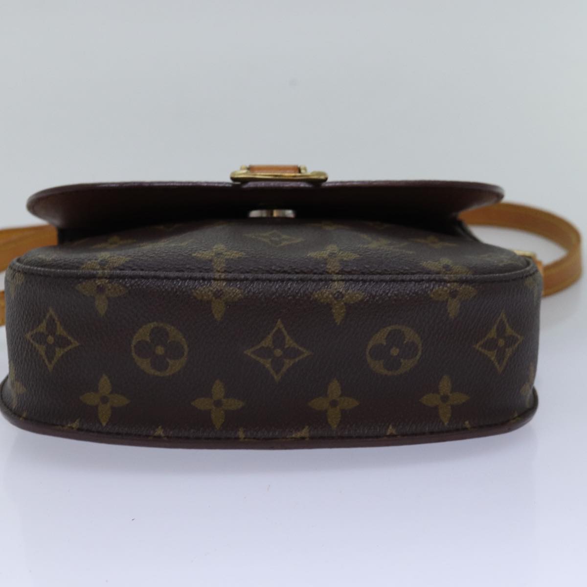 LOUIS VUITTON Monogram Saint Cloud MM Shoulder Bag M51243 LV Auth th4953