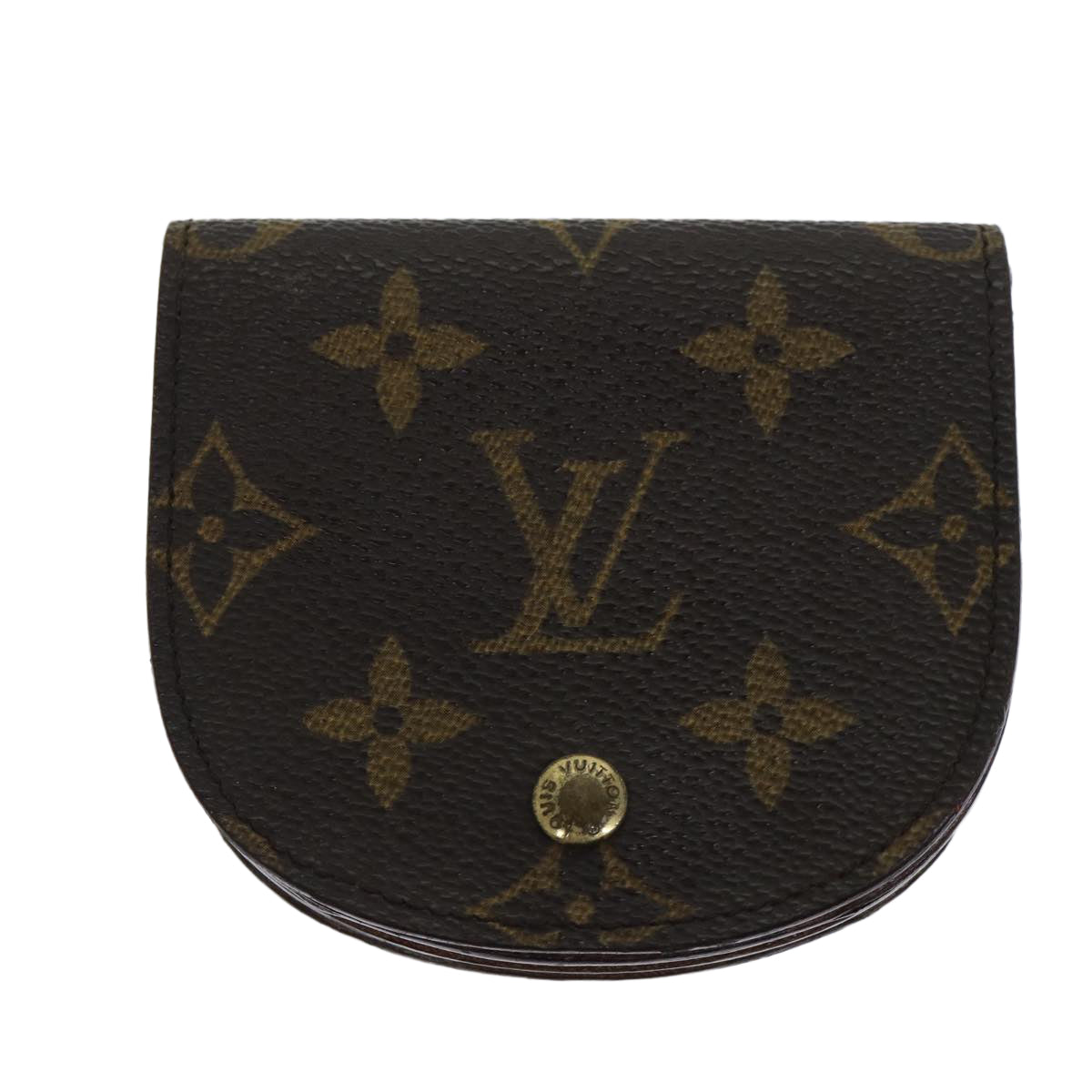 LOUIS VUITTON Monogram Porte Monnaie Guze Coin Purse M61970 LV Auth th4961