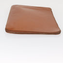 LOUIS VUITTON Epi Poche Document Briefcase Zipangu Gold M54498 LV Auth th4962-4