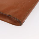 LOUIS VUITTON Epi Poche Document Briefcase Zipangu Gold M54498 LV Auth th4962-9