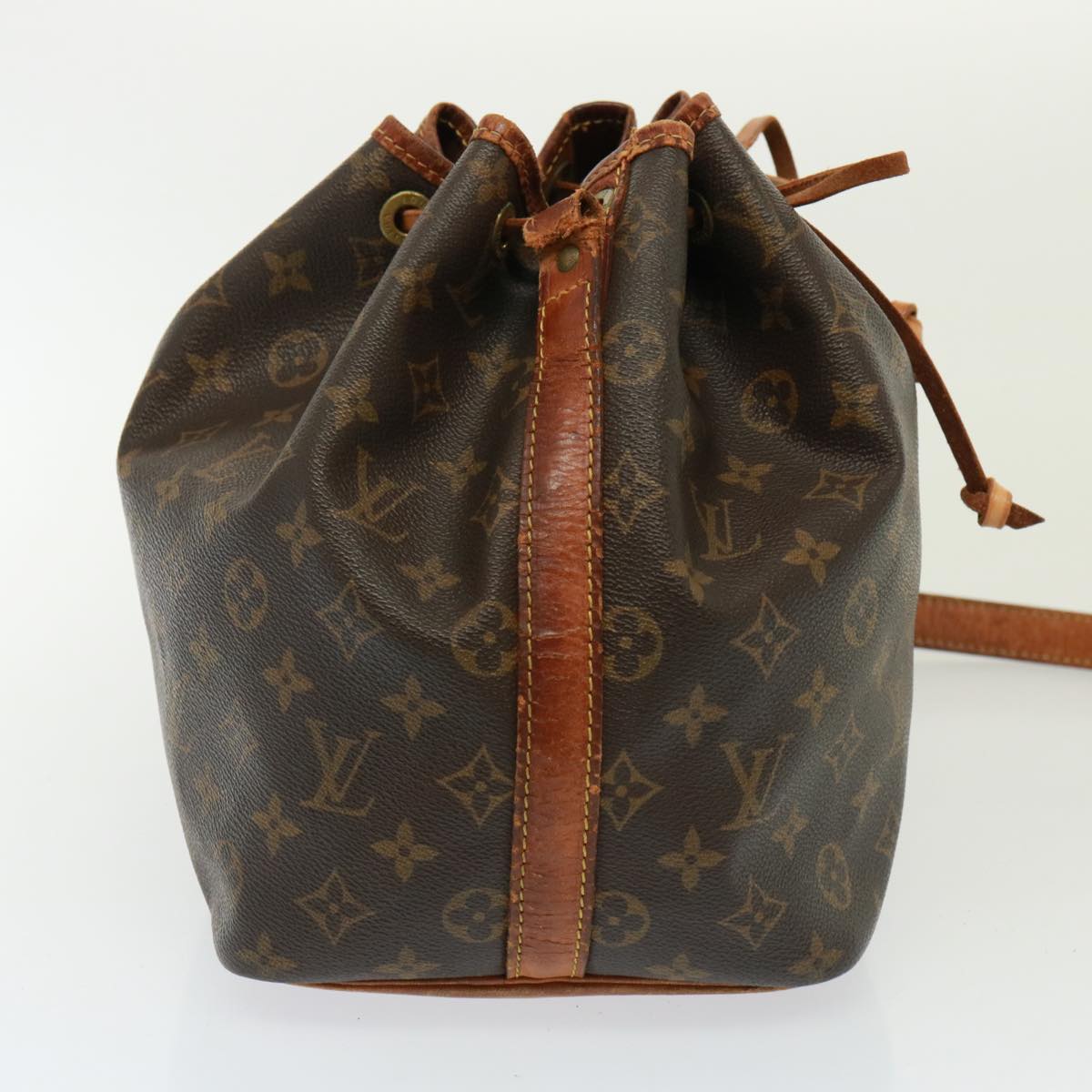 LOUIS VUITTON Monogram Petit Noe Shoulder Bag M42226 LV Auth th4966