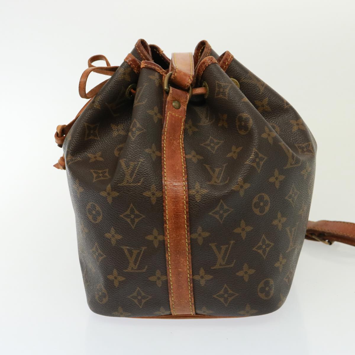 LOUIS VUITTON Monogram Petit Noe Shoulder Bag M42226 LV Auth th4966