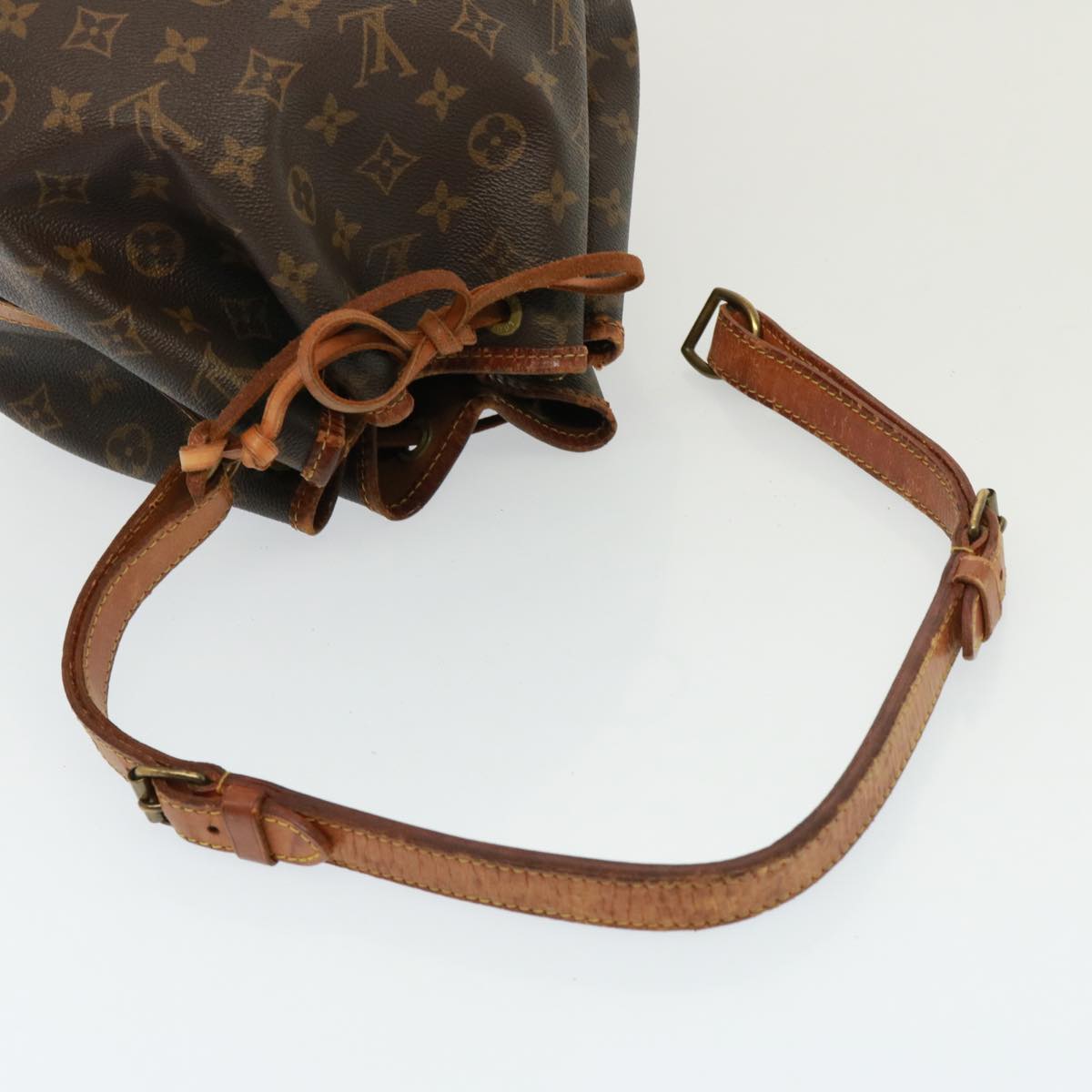 LOUIS VUITTON Monogram Petit Noe Shoulder Bag M42226 LV Auth th4966