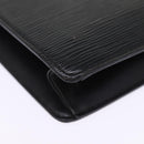 LOUIS VUITTON Epi Pochette Homme Clutch Bag Black Noir M52522 LV Auth th4990-15