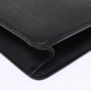 LOUIS VUITTON Epi Pochette Homme Clutch Bag Black Noir M52522 LV Auth th4990-16