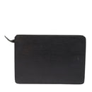 LOUIS VUITTON Epi Pochette Homme Clutch Bag Black Noir M52522 LV Auth th4990-2