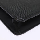 LOUIS VUITTON Epi Pochette Homme Clutch Bag Black Noir M52522 LV Auth th4990-7