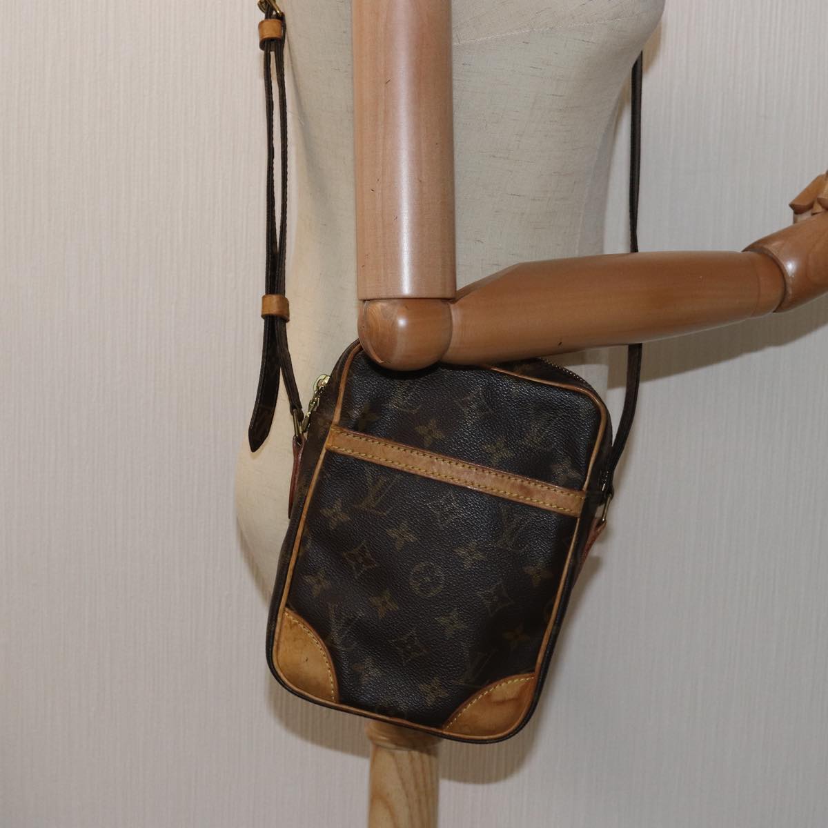 LOUIS VUITTON Monogram Danube Shoulder Bag M45266 LV Auth th4997