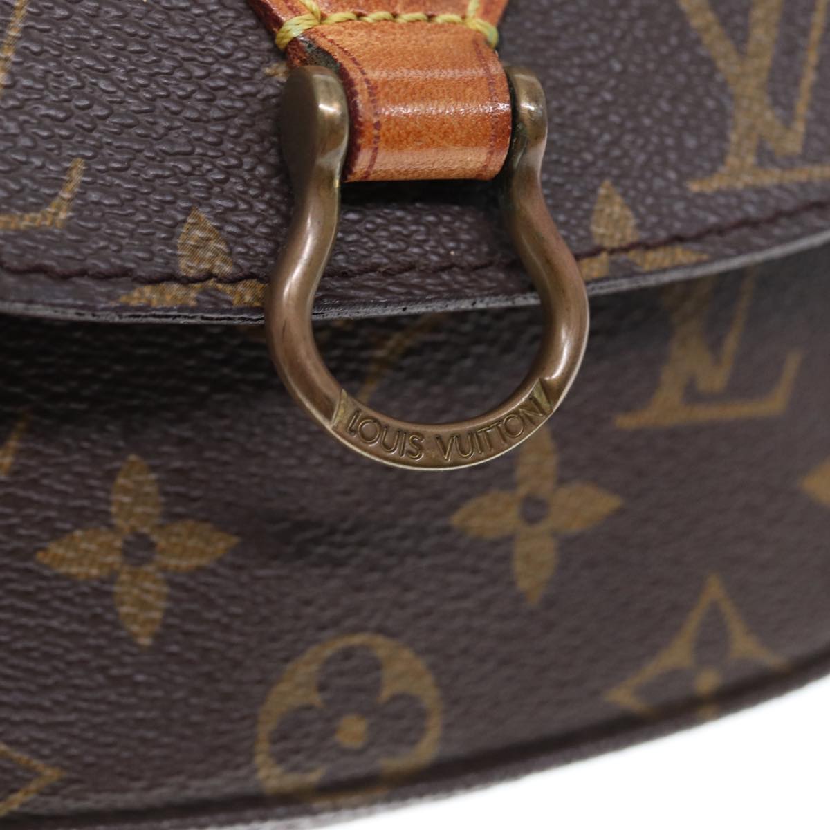 LOUIS VUITTON Monogram Saint Cloud PM Shoulder Bag M51244 LV Auth th4998