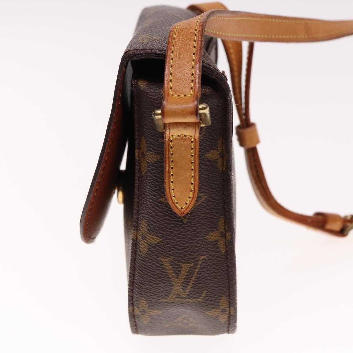 LOUIS VUITTON Monogram Saint Cloud PM Shoulder Bag M51244 LV Auth th4998