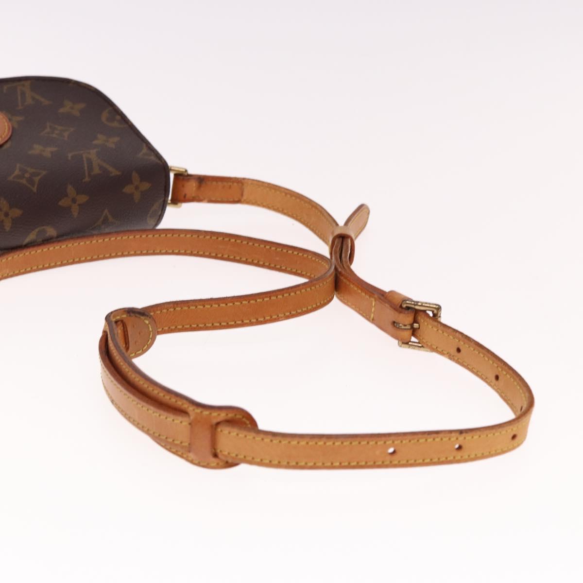 LOUIS VUITTON Monogram Saint Cloud PM Shoulder Bag M51244 LV Auth th4998