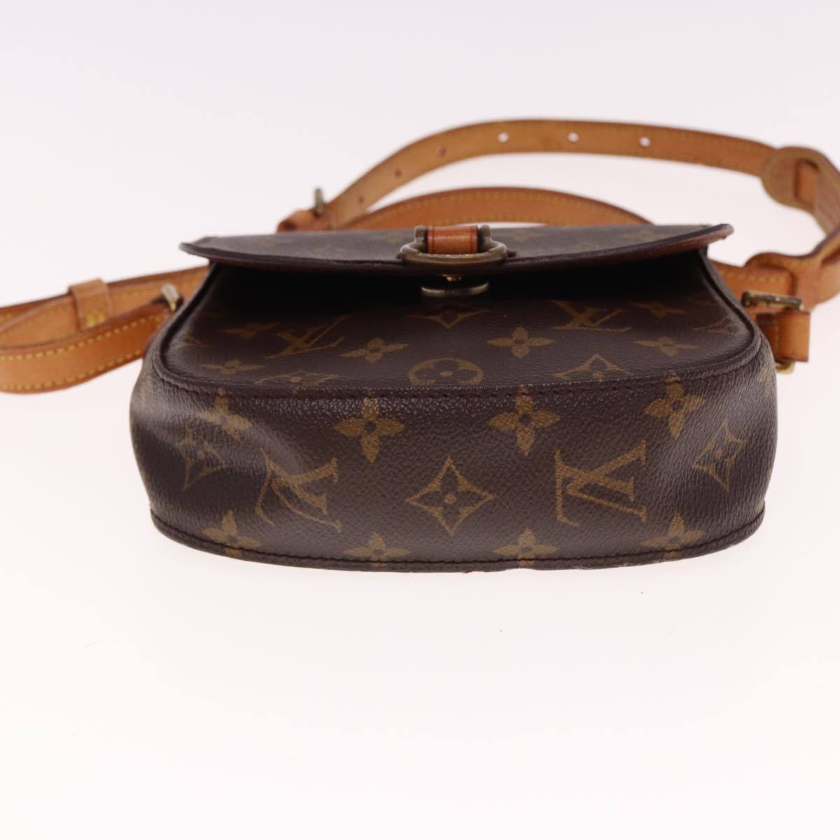 LOUIS VUITTON Monogram Saint Cloud PM Shoulder Bag M51244 LV Auth th4998