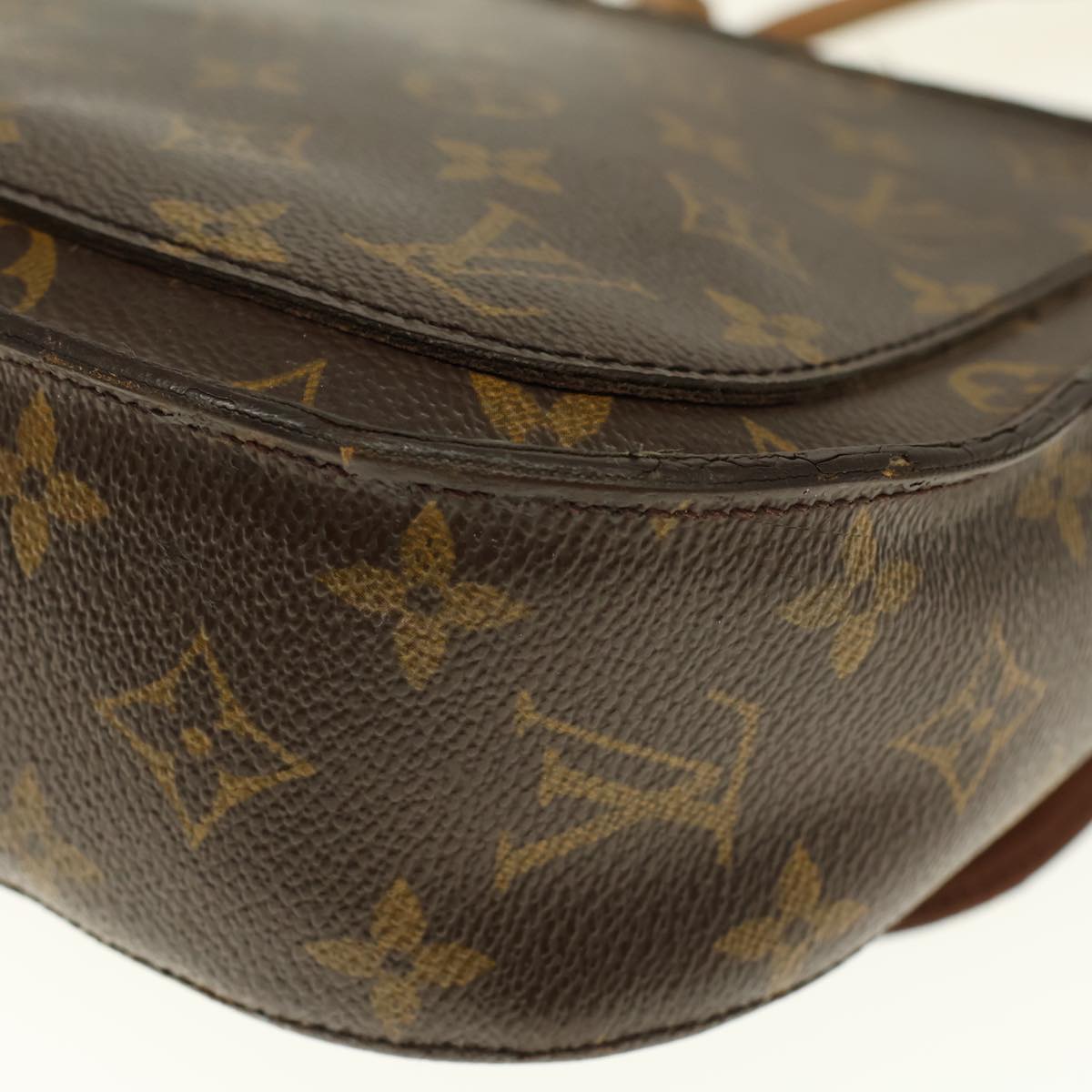 LOUIS VUITTON Monogram Saint Cloud GM Shoulder Bag M51242 Auth th4999